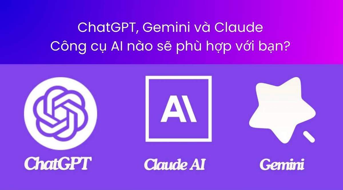 Công cụ AI nào sẽ phù hợp với bạn