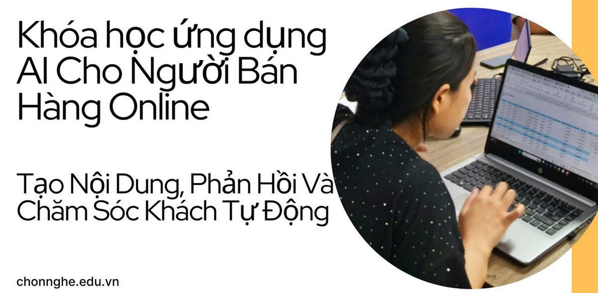 Khóa Học Ứng Dụng AI Cho Người Bán Hàng Online
